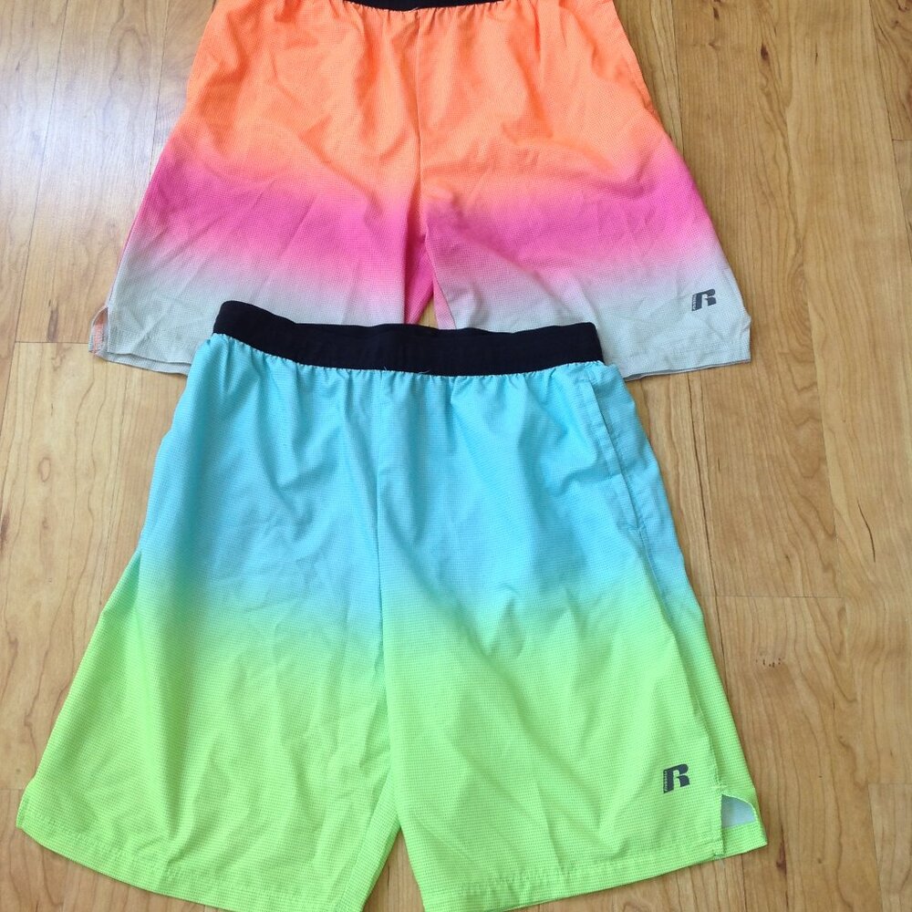 Russell XL 12-14 Boys Athletic Swim Trunks/Shorts